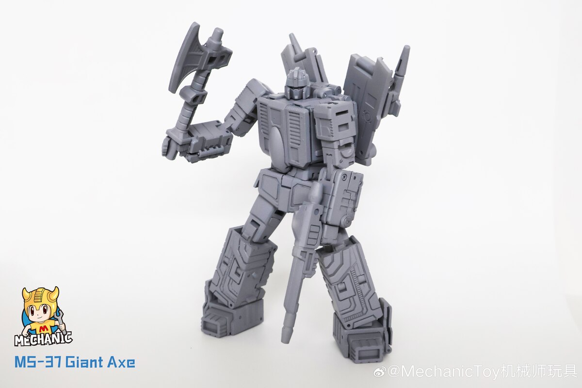 M-37 Giant Axe (Broadside) Triple-Changer Prototype Images from